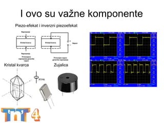 I ovo su važne komponente
BEST week - Komponente za POČETNIKE 29
Kristal kvarca
Piezo-efekat i inverzni piezoefekat
Zujalica
 
