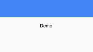 Demo
 