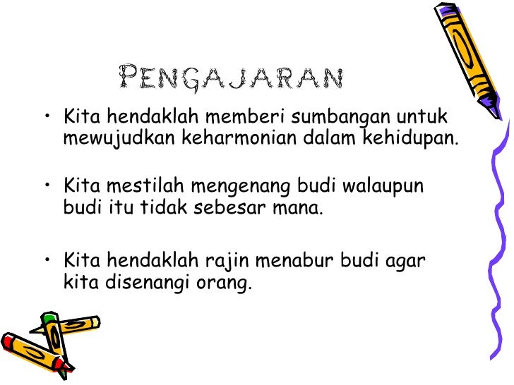 PANTUN BUDI PANTUN BUDI