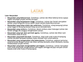 Latar Masa Novel Jalan Ke Puncak
