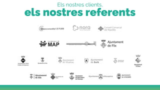 els nostres referents
Els nostres clients,
 