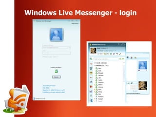 Windows Live Messenger - login 