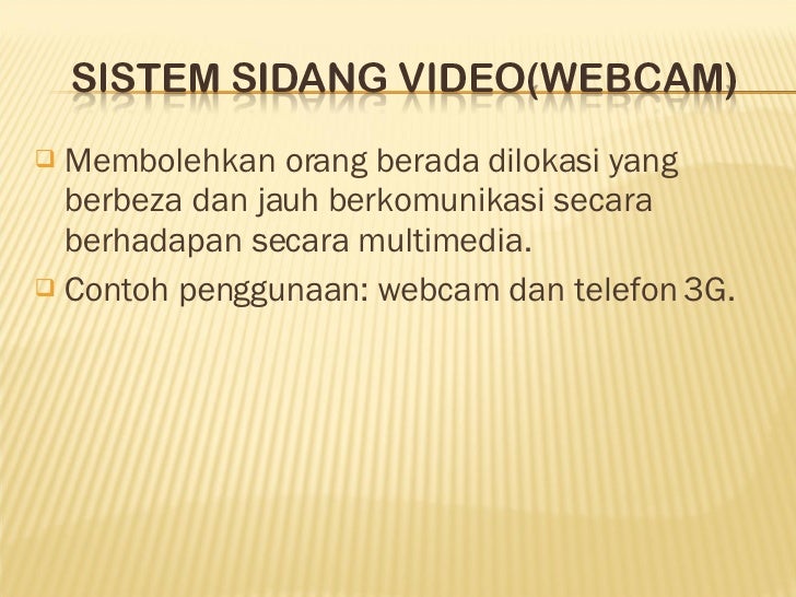 Komunikasi dalam talian