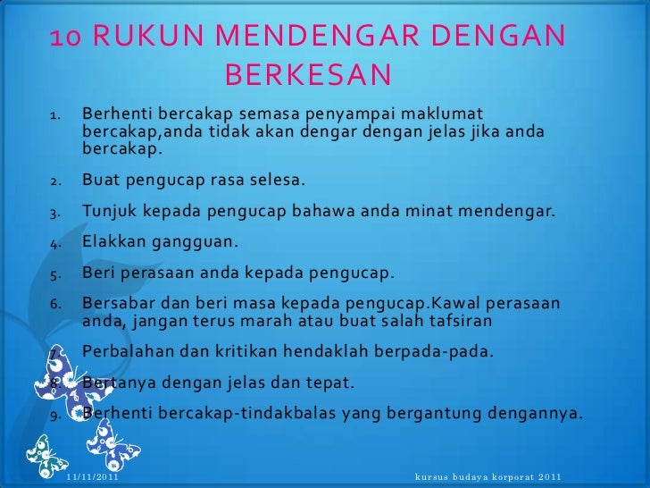 Komunikasi berkesan Komunikasi berkesan
