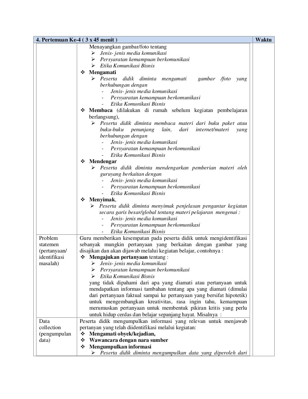 rpp komunikasi bisnis kelas x 2017 rpp komunikasi bisnis kelas x 2017