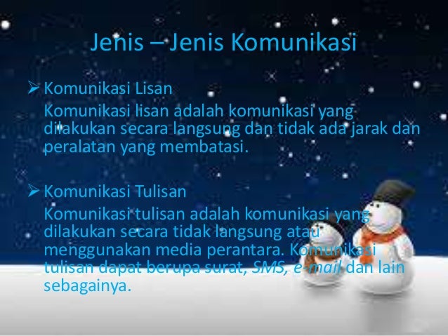  Komunikasi Dalam Jaringan