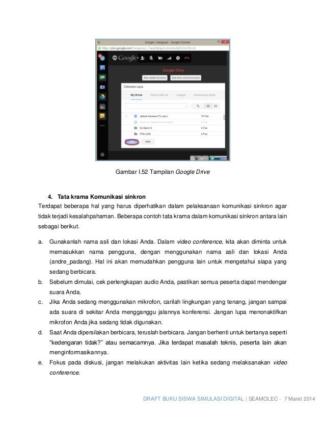 Berikut Yang Bukan Contoh Komunikasi Daring Sinkron Dalam Aplikasi Chat