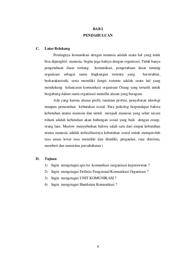 Makalah Hambatan Komunikasi Contoh Makalah