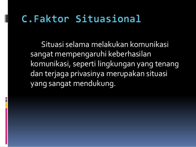 Faktor Pendorong Gaya Komunikasi Kompas Sekolah