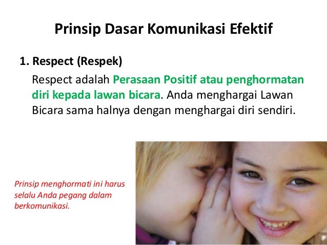 Komunikasi efektif Komunikasi efektif