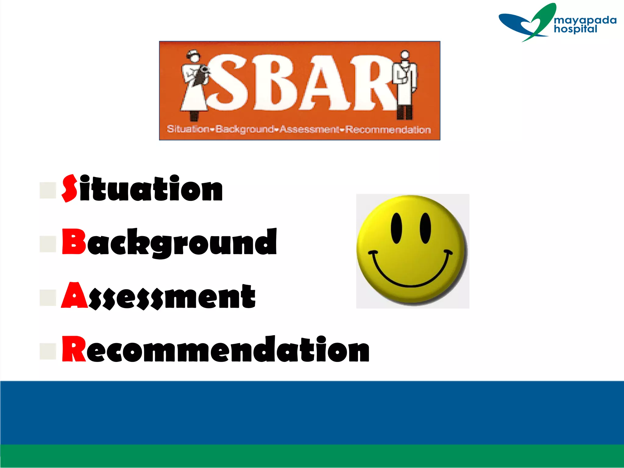 Network Sbar Komunikasi efektif SBAR_Dewi Ratna Sari_2013 | PDF