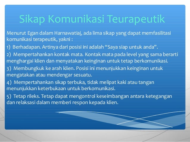 Komunikasi interpersonal antara perawat dan pasien