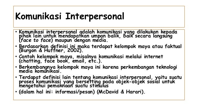 Komunikasi Komunikasi