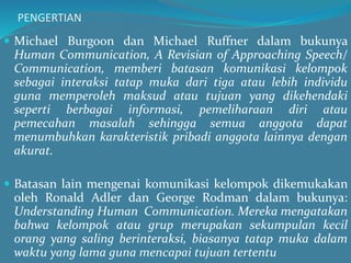 Mike Ruffner Komunikasi kelompokppt | PPTX