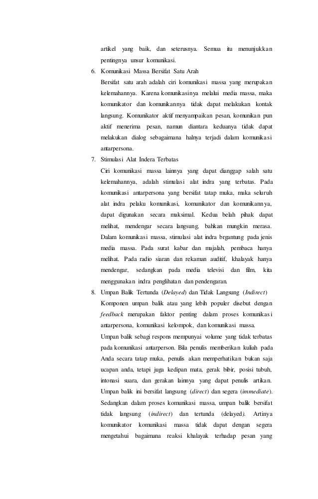 Makalah Komunikasi Massa