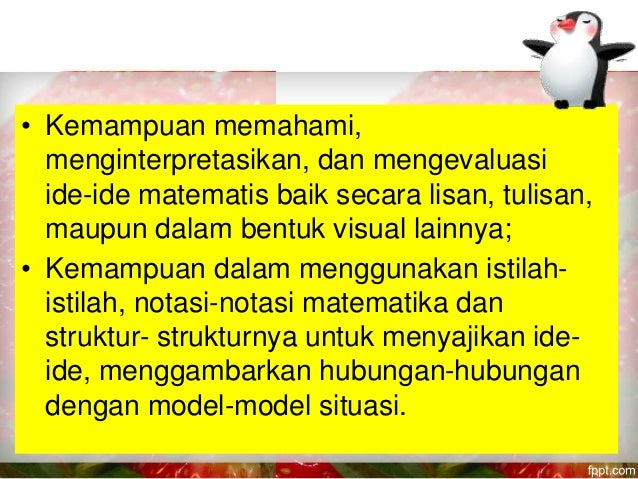 Model Komunikasi Data Komunikasi Matematika