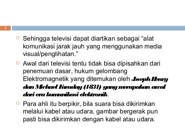 Komunikasi Televisi