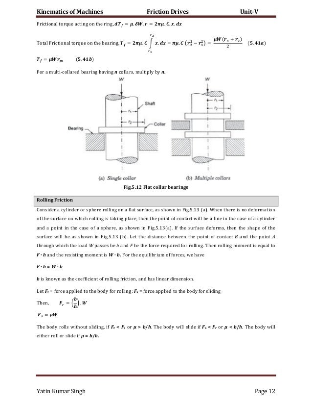 Friction Drives