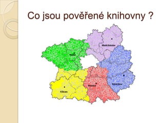 Co jsou pověřené knihovny ?
 