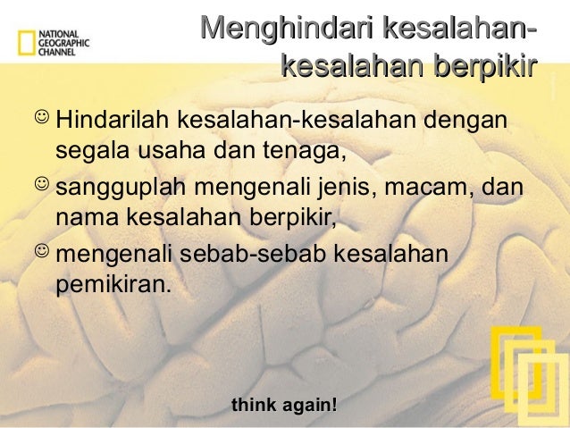 Kondisi Prinsip Syarat Berpikir 4