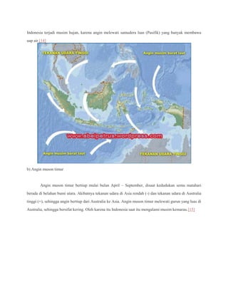 Angin muson barat bertiup di wilayah indonesia mulai bulan ….