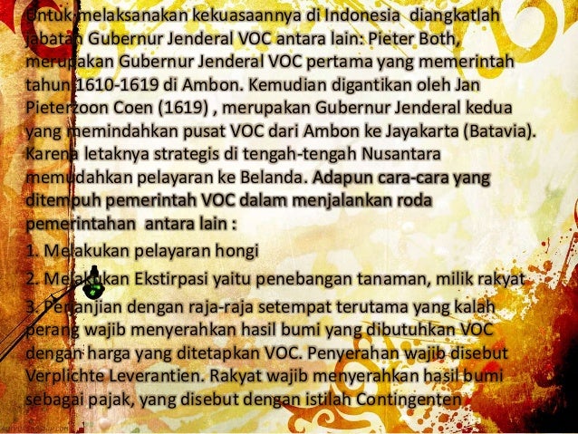 Kondisi Masyarakat Indonesia Pada Masa Penjajahan