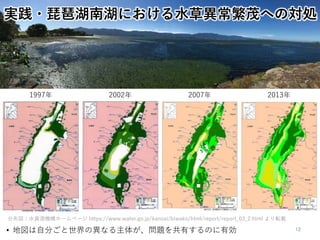 g?úϺˤˮݮïؤΌI
ֲˮYԴC۩`ک` https://www.water.go.jp/kansai/biwako/html/report/report_03_2.html ܞd
1997 2002 2007 2013
? ؇Է֤ήʤ夬}ФΤЄ
 