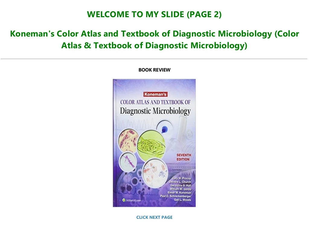 Download [PDF] Koneman's Color Atlas and Textbook of Diagnostic