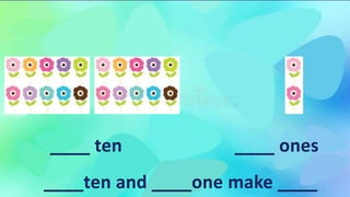 One Of Ten Examples ones and tens | PPTX