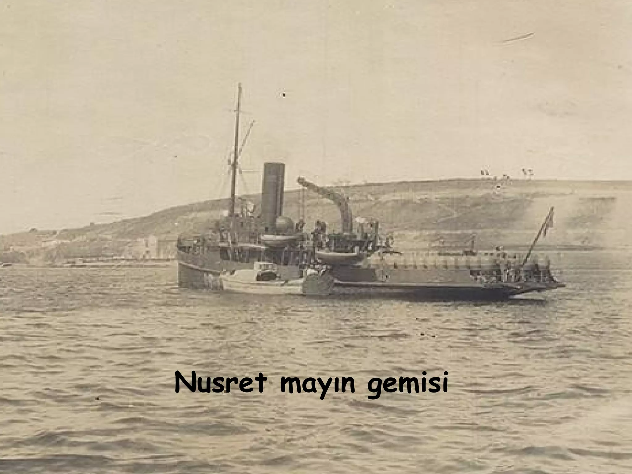 Nusret mayın gemisi
 