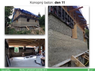 27. 2. - 1. 3. 2015
Impact HUB Praha Stavby z přírodních materiálů 2015
Konopný beton: den 11
 