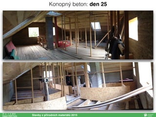 27. 2. - 1. 3. 2015
Impact HUB Praha Stavby z přírodních materiálů 2015
Konopný beton: den 25
 