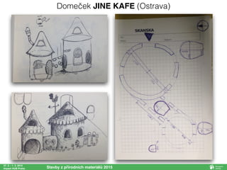 27. 2. - 1. 3. 2015
Impact HUB Praha Stavby z přírodních materiálů 2015
Domeček JINE KAFE (Ostrava)
 