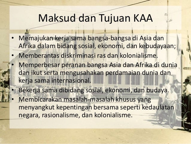 Sejarah Konfrensi Asia Afrika Sejarah Konfrensi Asia Afrika