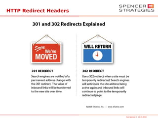 HTTP Redirect Headers




                        Joe Spencer | 13.10.2010
 