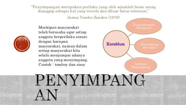 Konformitas & penyimpangan