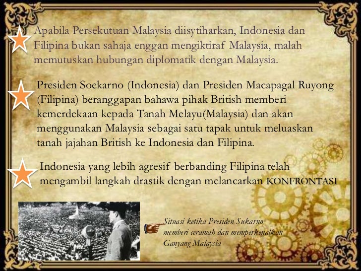 Konfrontasi dan perdamaian