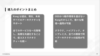 THE CLOUD CONNECTIVITY COMPANY
47
© Kong Inc.
 