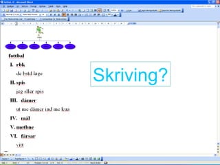 Skriving? 