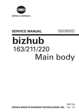 SERVICE MANUAL
2007.04
Ver. 1.0
FIELD SERVICE
 