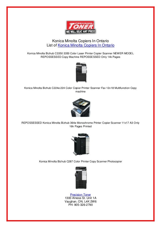 minolta copy machine