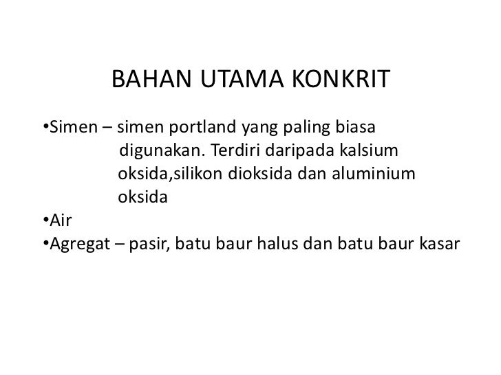 Konkrit soalan jawapan