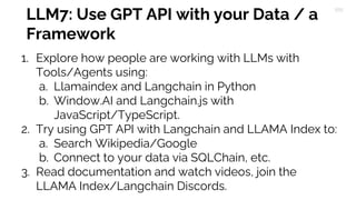 Episode 2: The LLM / GPT / AI Prompt / Data Engineer Roadmap | PPT