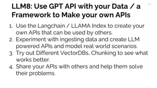 Episode 2: The LLM / GPT / AI Prompt / Data Engineer Roadmap | PPT