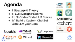 NoCode, Data & AI LLM Inside Bootcamp: Episode 6 - Design Patterns ...