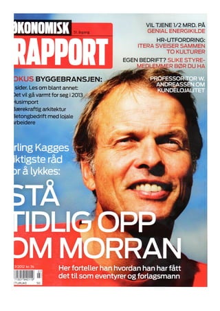 Økonomisk Rapport Nr7 2012