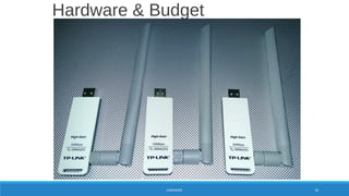 HARDWARE 16
Hardware & Budget
 