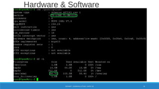 OPENWRT = WORMHOLE ATTACK + MITM +3G 31
Hardware & Software
 