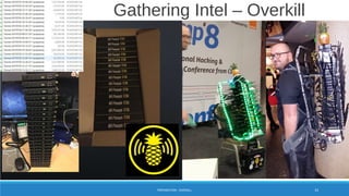 Gathering Intel – Overkill
PREPARATION - OVERKILL 33
 