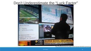 Don’t Underestimate the “Luck Factor”
http://zaufanatrzeciastrona.pl/wp-content/uploads/2014/02/superbowl.jpg
TALK TO ME:D 51
 